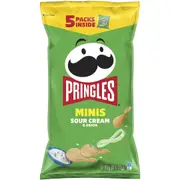Pringles Minis Sour Cream and Onion Potato Chips Multipack 95g