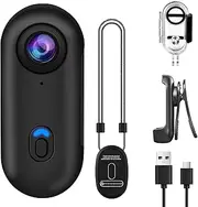 B-Qtech 360°Action Camera, 1080P Underwater Body Camera, 30m/98ft Waterproof WiFi Camera 120°Wide Angle Action Camera for Motorcycle Bodycam, Helmet Camera, Multifunctional Accessories