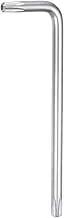 HARFINGTON T15 Tamper Proof Torx Star Key Bit Wrench 2.32" L-Shaped 6 Points Wrenches Chrome-Vanadium Steel Hand Tool for Automotive/Home Repairs