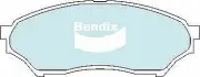 Brake Disc Pad Set Bendix DB2058 HD For MITSUBISHI PAJERO IO QA 1.6L 1.8L 2L (for: Mitsubishi)