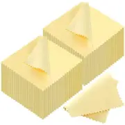 Outus 50 Pack Jewelry Cleaning Cloth Silver Polishing Cloth Yellow Jew