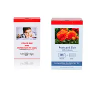 Compatible Canon Selphy CP1300 KP-108IN KP-36IP 4x6 Photo Papers Color Ink Set