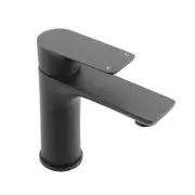 Bathroom Black Basin Mixer Tap Sink Solid Brass Faucet WELS