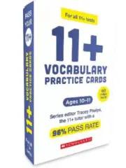 Vocabulary Flashcards (Pass Your 11+) by Tracey Phelps [Cards, 60 pages]