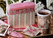 GARDEN DELIGHT TABLEWARE ----- PLASTIC CANVAS PATTERNS