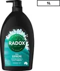 Radox Feel Extreme Shower Gel Body Wash 1L.