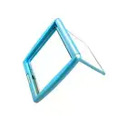 Storus 2-Faced Compact Mirror 2x/1x Purse, Make-up, Travel, Women, Teens - Blue