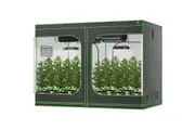 Clearance EverGrow Hydroponics Indoor Grow Tent 2x2m, 2.4x2.4m, 3x2, 3x3m Mylar 600D