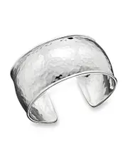 Ippolita Sterling Silver Hammered Flat Cuff