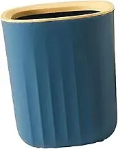 yuksok Stylish Mini Waste Bin for Home and Office Use, Blue