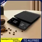 AU Digital Coffee Scale with Timer 3kg/0.1g Portable Coffee Scale Espresso Coffe
