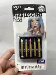 Rubies Pearlescent Makeup Sticks New (H6)