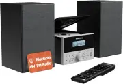 Bluetooth 5.2 Stereo System for Home | Powerful 20W CD Player with Speakers |...