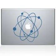 The Decal Guru 2090-MAC-12M-LB Atom 2 Decal Vinyl Sticker, Light Blue, 12" Ma...