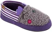 [Acorn] A20152IRS10-11 Kids' Critter Novelty Moc Slipper, Iris, K10/11