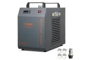 VEVOR Industrial Water Chiller CW-5202 7L 18L/min Laser Chiller with Compressor