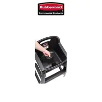 在飛比找PChome24h購物優惠-Rubbermaid 樂柏美 兒童座椅 黑色 FG78140