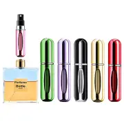 Mini botella atomizadora de Perfume recargable, pulverizador recargable,