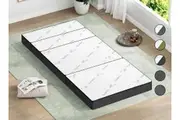 STARRY EUCALYPT Folding Mattress Mesh Bamboo Fabric Foldable Lounge