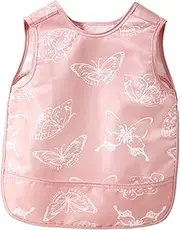 CORHAD Sleeveless Bib for Lightweight Portable Eating Apron for Home Nursery School LED Weaning Accessory Easy to Clean