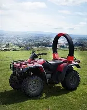 ATV Lifeguard Red Quad Bike Rider Crush Protection Device