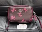 Coach Mini Jamie Camera Bag With Bow Print CAA97