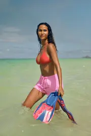 [Body] Body - Slider Triangle Bikini Top - Mandarin red shimmer XS MANDARIN RED SHIMMER