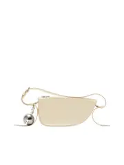 Burberry Shoulder Bag with Equestrian Knight Motif and Silver-Tone Hardware
