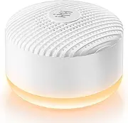 Portable Sound Machine, White Noise Machine for Baby Adults with 12 Selected Sound and Night Light, Sound Machine for Sleep Soother, Sound Therap, Home, Travel, Registry Gift, White -XSUTIC
