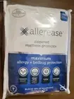 TWIN Allerease Zippered Waterproof Mattress Protector Allergy Bedbug Protection