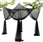 Fly Netting for Camping - Camping Net Protection Animals Barrier - Four-Door Playards Pack Fine Mesh Protection for Dorm Backpacking Climbing Outdoor