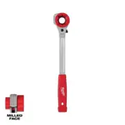 Milwaukee Wrenches High Leverage Ratcheting Wrench W/Milled Strike Face, Durable