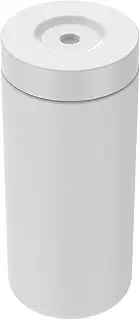 Silicone Dish Soap Dispenser, Reusable Dish Soap Bottle, Refillable Dish Soap Squeeze Bottle, 240ml/8oz Dishwashing Liquid Dispenser, Portable Hand Soap Bottle for Kitchen Sink (White)