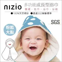 在飛比找Yahoo!奇摩拍賣優惠-✿蟲寶寶✿【英國Nizio】新生兒必備！小蘑菇天然棉紗浴巾 