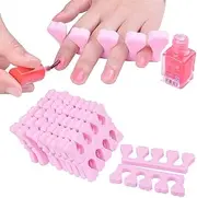 20Pcs/lot Nail Art Finger Soft Foam Toe Separator Manicure Salon Tools Foam Toe Separator for Nail Art DIY