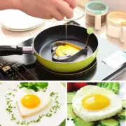 Stainless Steel 5 pc Egg and Pancake Mold Set, Fried Egg Pancake Maker, Egg Ring