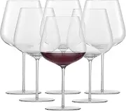 [Schott Zwiesel] Tritan Crystal Vervino Stemware Collection Set of 6, 32.2 Ounce, Burgundy Wine Glass