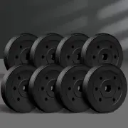 20KG Weight Plates Set for Weight Bench with 30Mm Diameter Hole, Dumbbell Plates