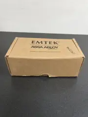 Emtek 810OTUS7 Old Town Clear Crystal Passage Knobset with Brass Rosette