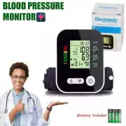 TC DIGITAL UPPER ARM BP MONITOR BLOOD PRESSURE METER MACHINE AUTOMATIC CUFF