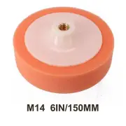 Sponge ? Polishing Sponge Cushion Pattern Foam Buff Head Pad Orange For Car