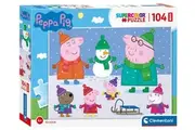 Clementoni: Peppa Pig Maxi - Puzzle (104pc Jigsaw)