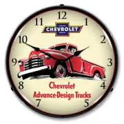 1953 Chevrolet Truck, Lighted Backlit LED Clock GM Licensed Free Shipping