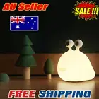 Silicone Slug Smart Touch Sensor Night Light Bedroom Tabletop Lamp Timer RL