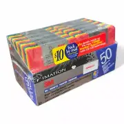 3M High Density 3.5" Diskettes 50 Pack IBM Formatted HD Floppy Disks SEALED