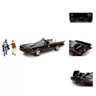 Jada DC Comics Classic TV Series Batmobile Die-cast Car, 1:18 Scale Vehicle &...