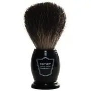 Deluxe Parker Ebony Handle 100% Black Badger Shave Brush Hand Crafted Brush Knot