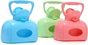 COLLBATH 1pc Pet Portable Cleaning Shovel for Dog Cat Waste Pickup Easy to Use Plastic Tool Random Color for Home and Outdoor Use Random Color