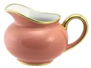 NEW Limoges Legle Old Rose Cream Jug Gold Rim