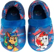 [Nickelodeon] Paw Patrol and Sponge Bob Squarepants - Toddler Boys Chase and Marshall House Shoes - Plush Lightweight Warm indoor Comfort Soft Aline House Slippers (Toddler/Little Kid/Big Kid)
